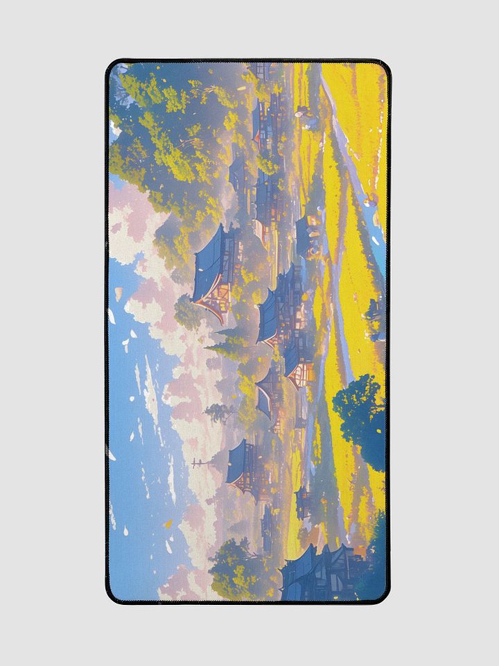 Japanese Countryside Painting Deskmat product image (2)