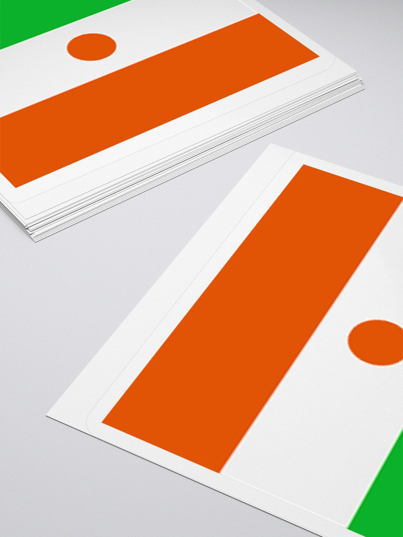 Exclusive Niger Flag Kiss-Cut Stickers - High-Quality Vinyl, Multiple Sizes product image (12)