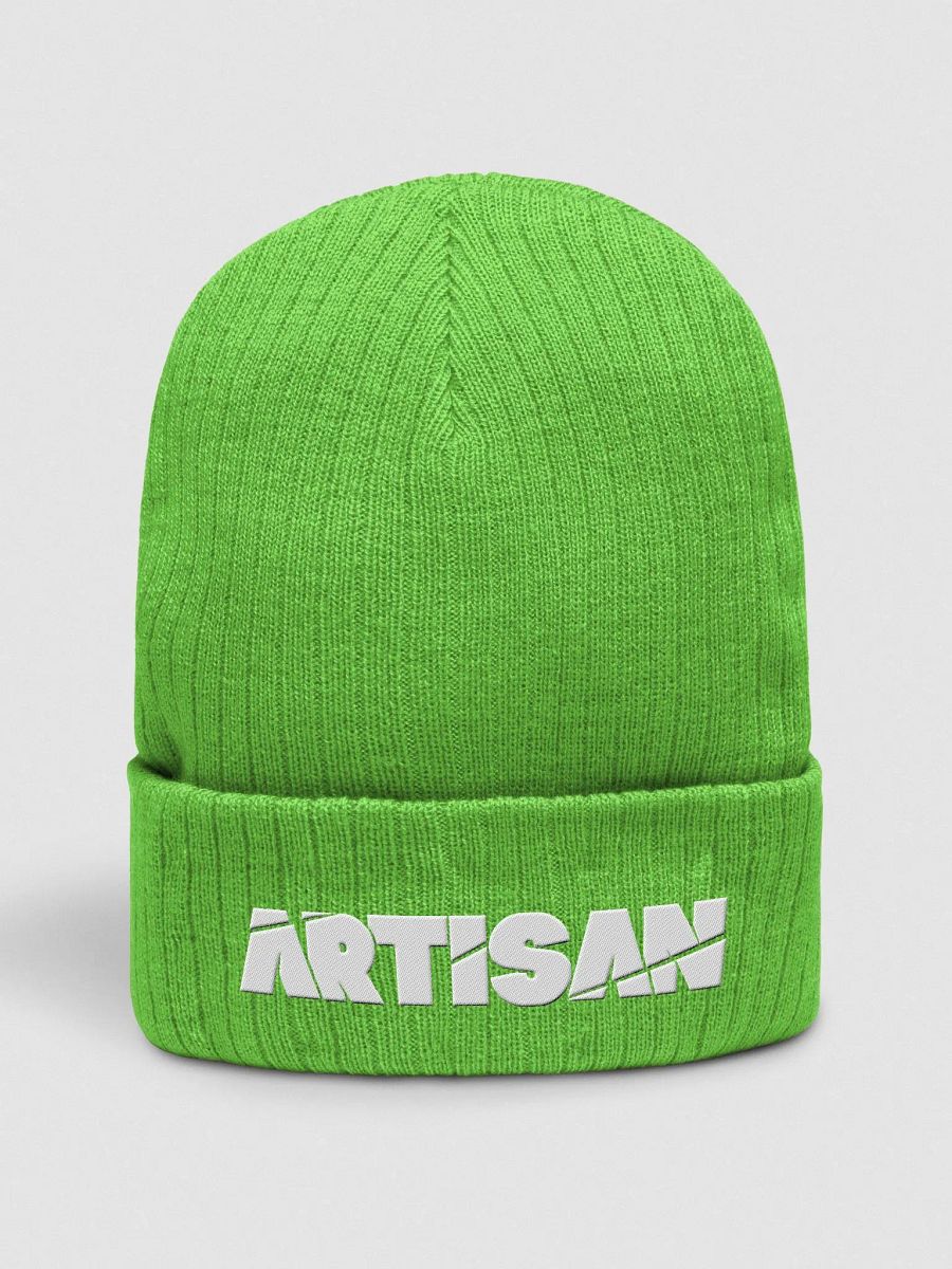 Artisan Logo Ribbed Knit Beanie product image (4)