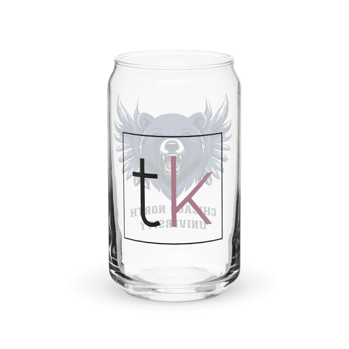 Chicago North Bearhawk Can-Shaped Glass product image (2)