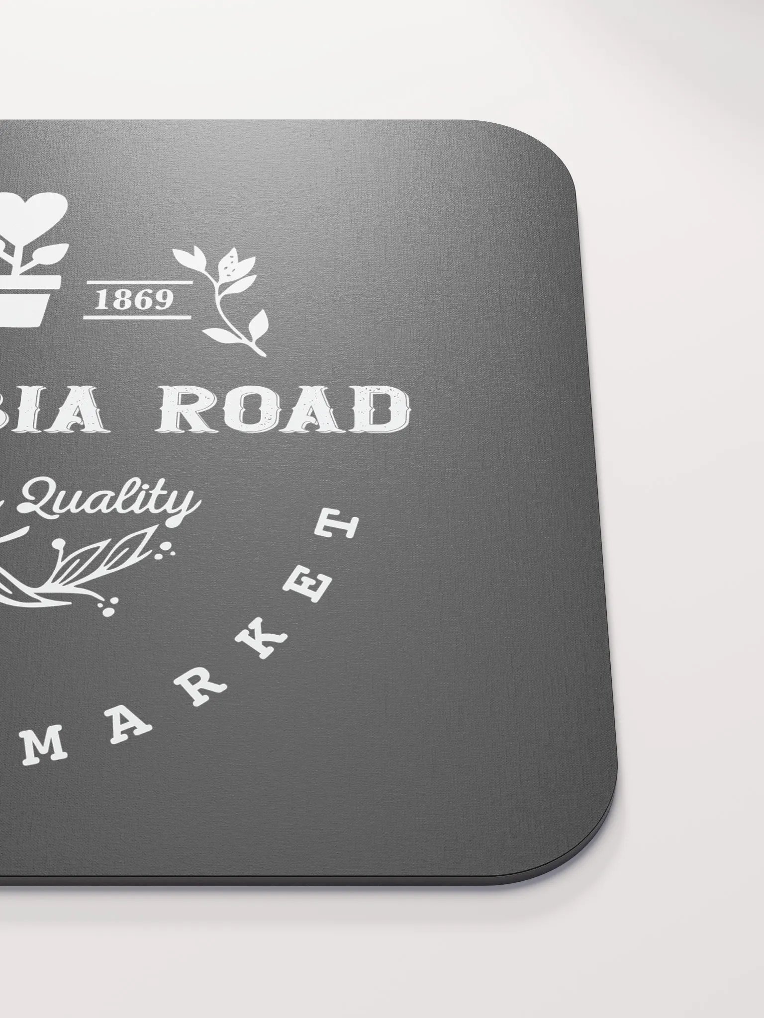 Columbia Road Market Mouse Pad (Black) product image (5)