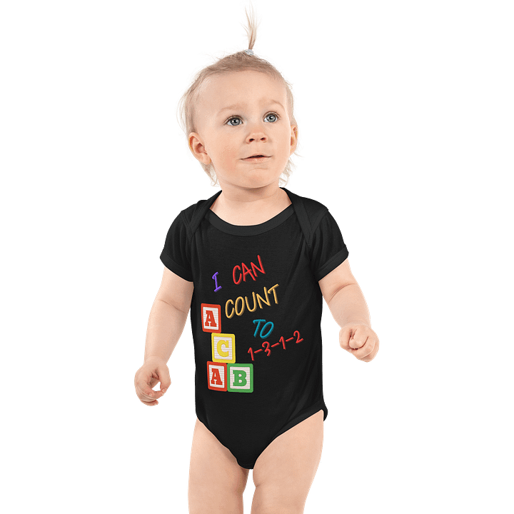 The Crowlets - I Can Count Infant Bodysuit product image (1)