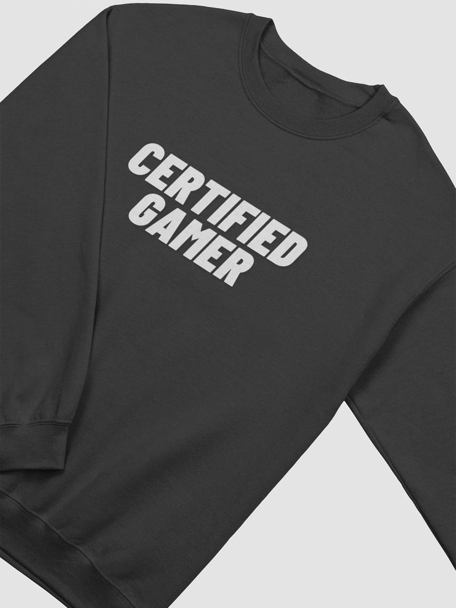 CERTIFIED GAMER - CREWNECK (UNISEX) product image (28)