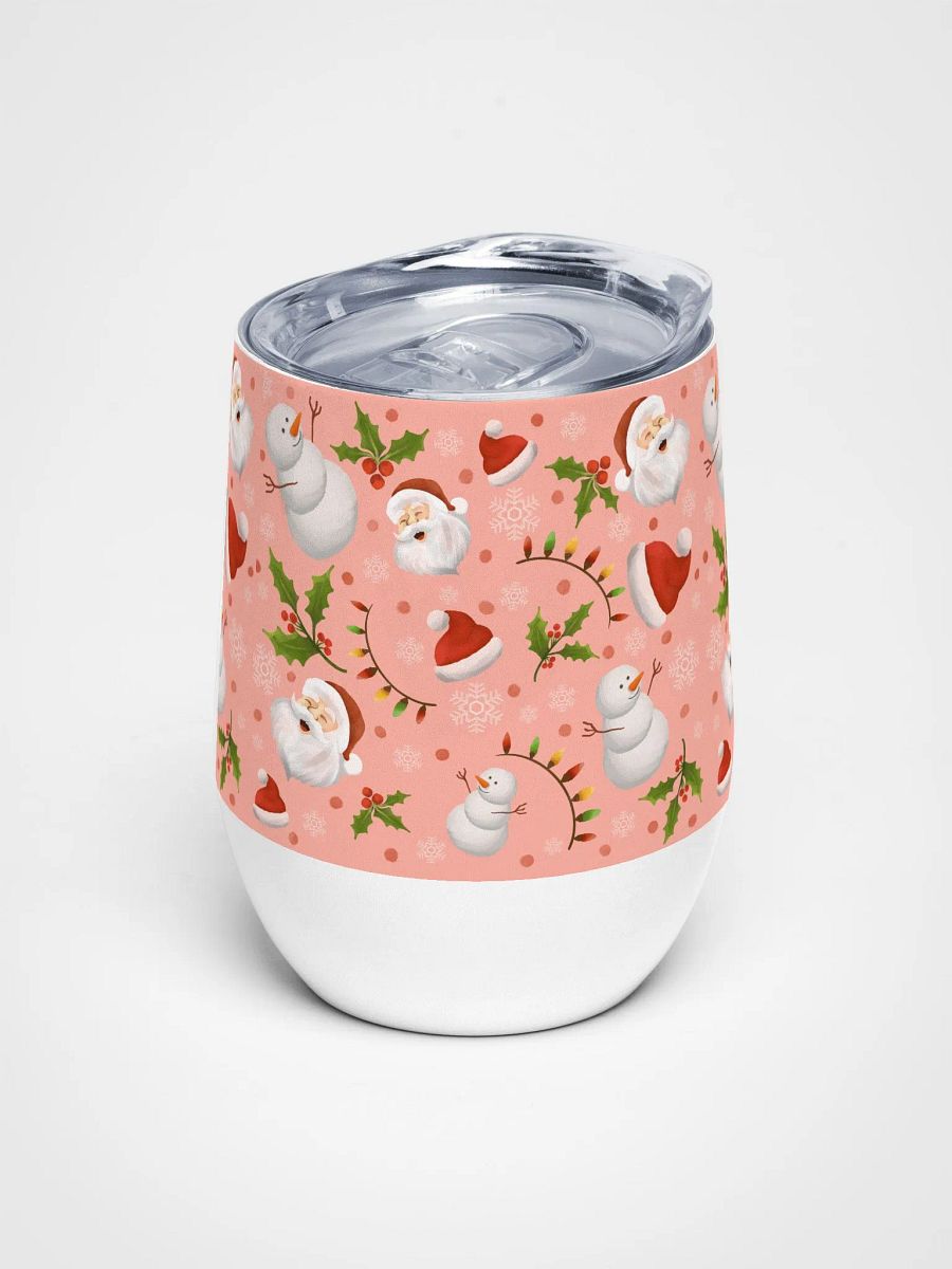Pink Design Christmas Festive Holiday Tumbler product image (1)