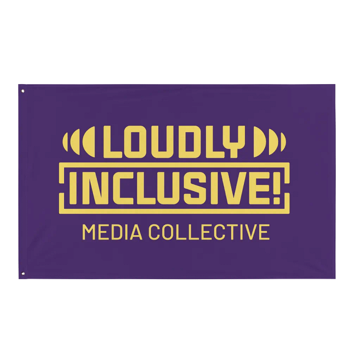 Purple and Yellow Flag product image (1)