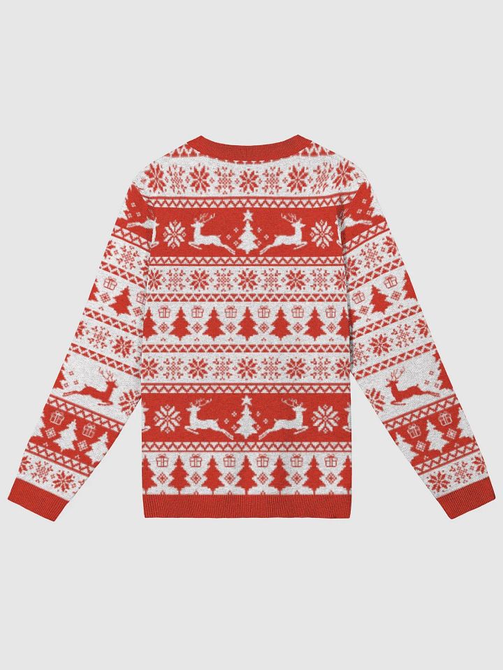 Jon's Naughty Banned List Sweater RED product image (2)