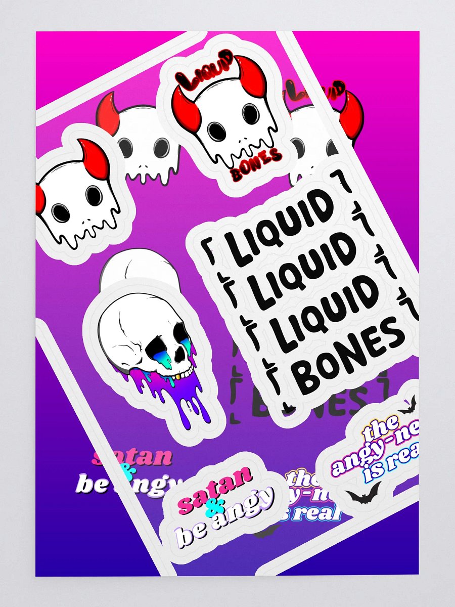 JellosityV Sticker Sheet 1 product image (3)