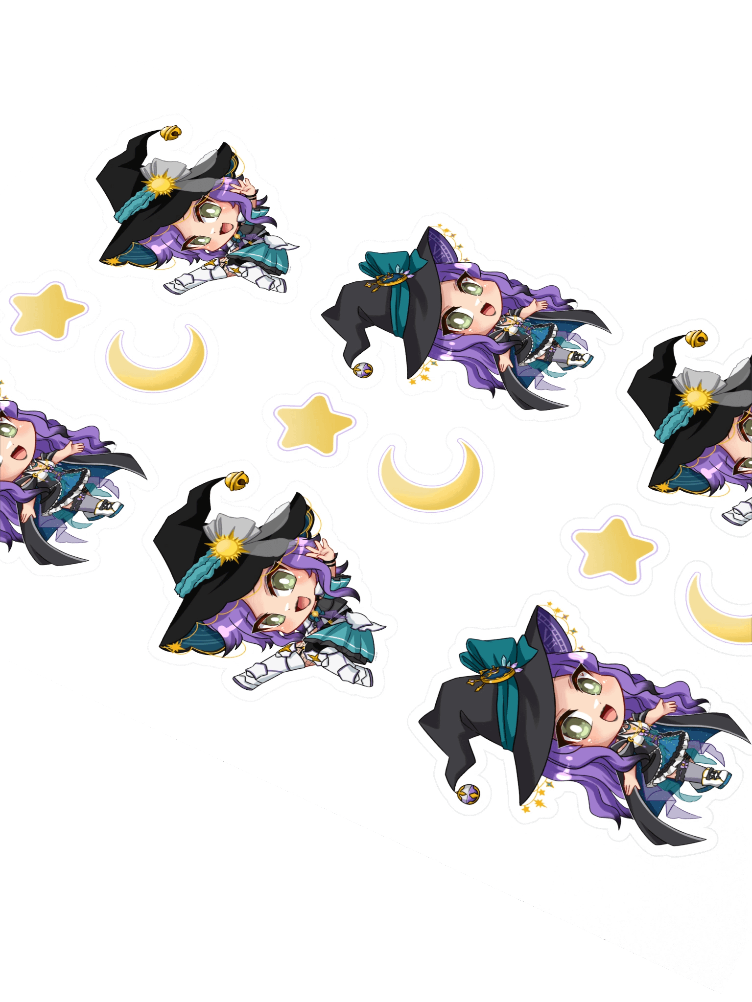 Debut Chibi & Mini Space Combo Sticker Sheet product image (2)