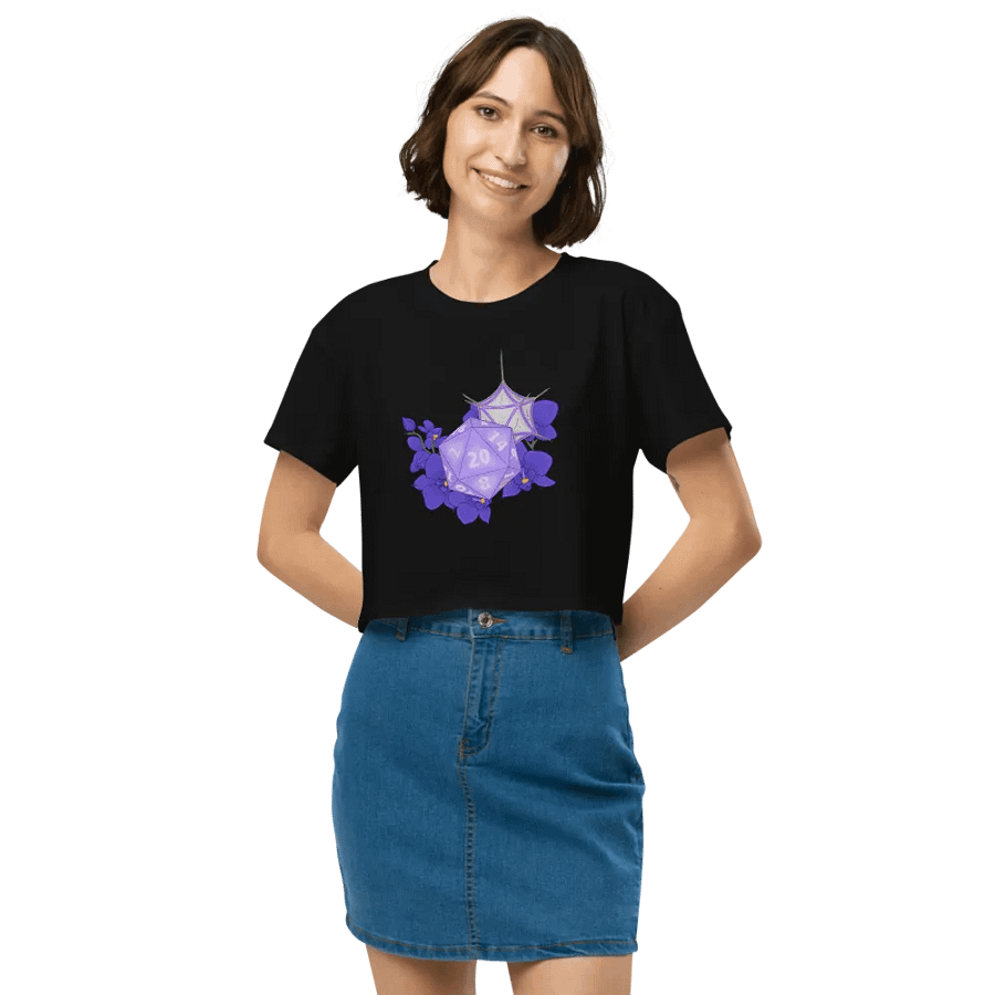 Shadowheart Inspired DND Crop Top product image (3)