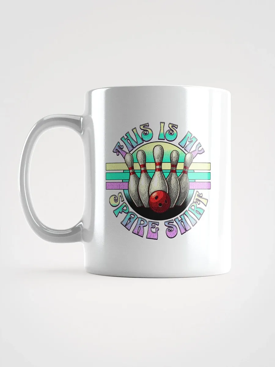 This Is My Spare Shirt Bowling Retro Mug product image (1)
