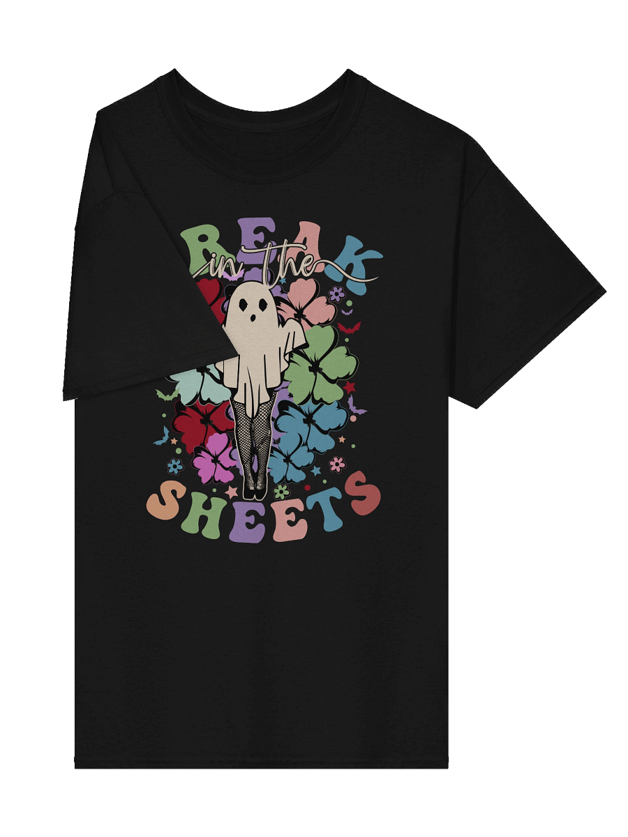 Freak In The Sheets Shirt Funny Adult Ghost Halloween Tee Spooky Season product image (4)