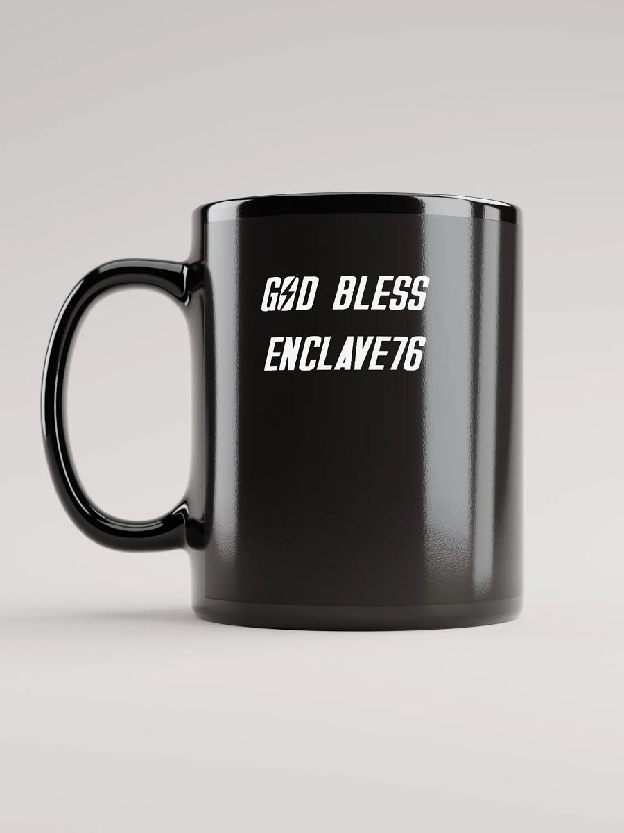 Enclave76 Black Glossy Mug product image (3)