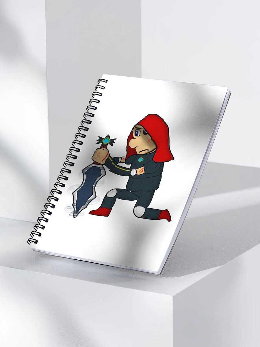 Swordbearer's Reflection Spiral Notebook product image (3)