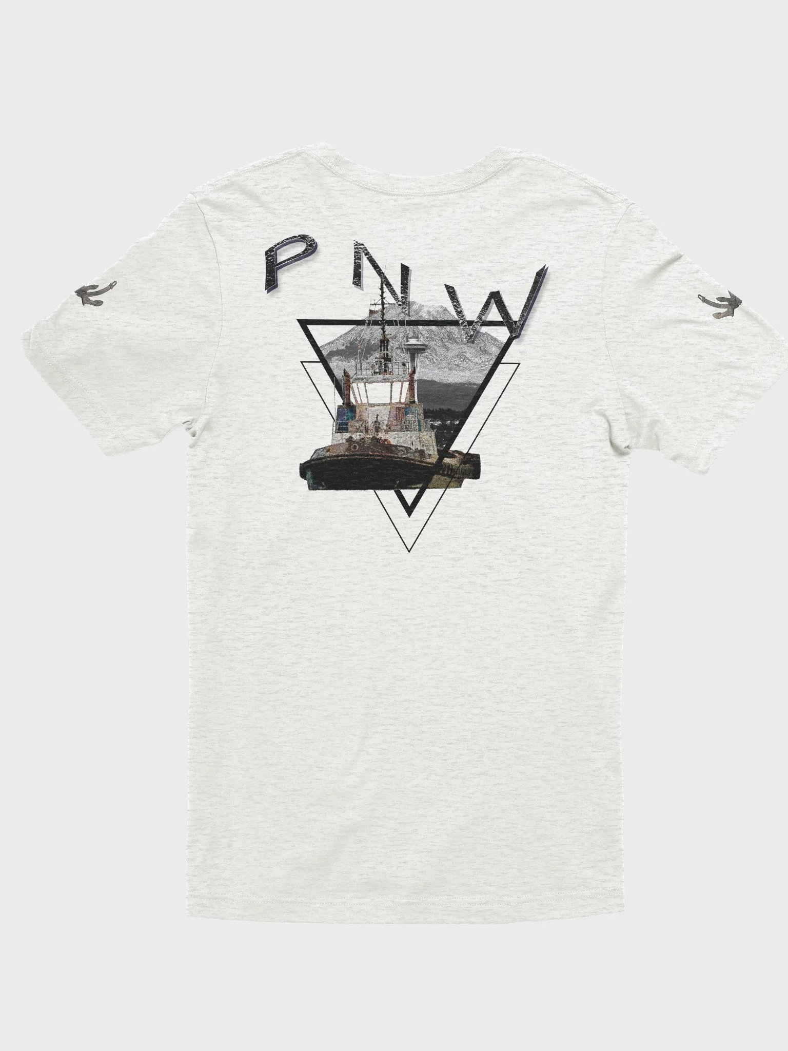 Triangle-Mt Raine- PNW Tug Chief T-Shirt product image (2)