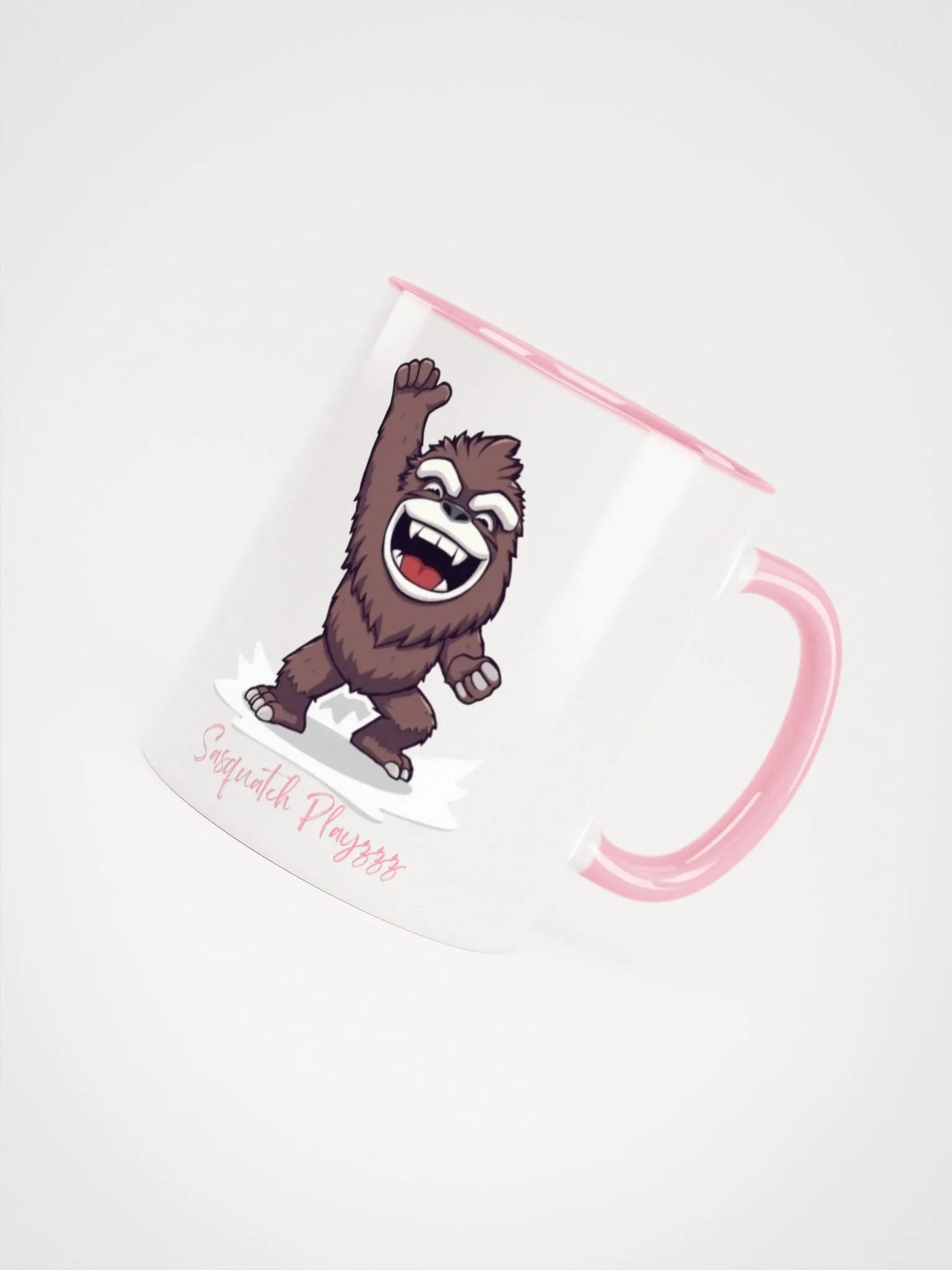 Sasquatch Playzzz Pink Mug! product image (4)
