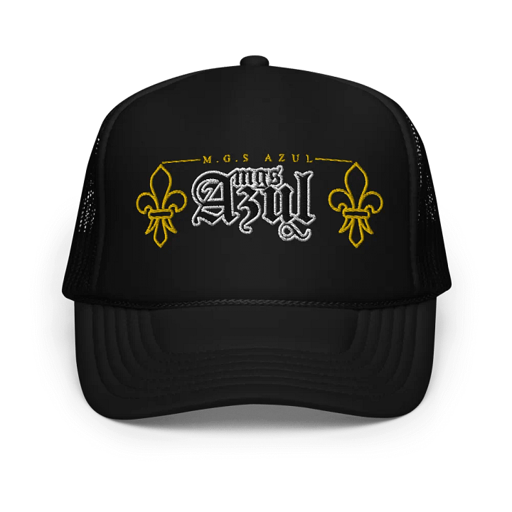 M.G.S Azul Fleur De Chaos Trucker Hat product image (2)