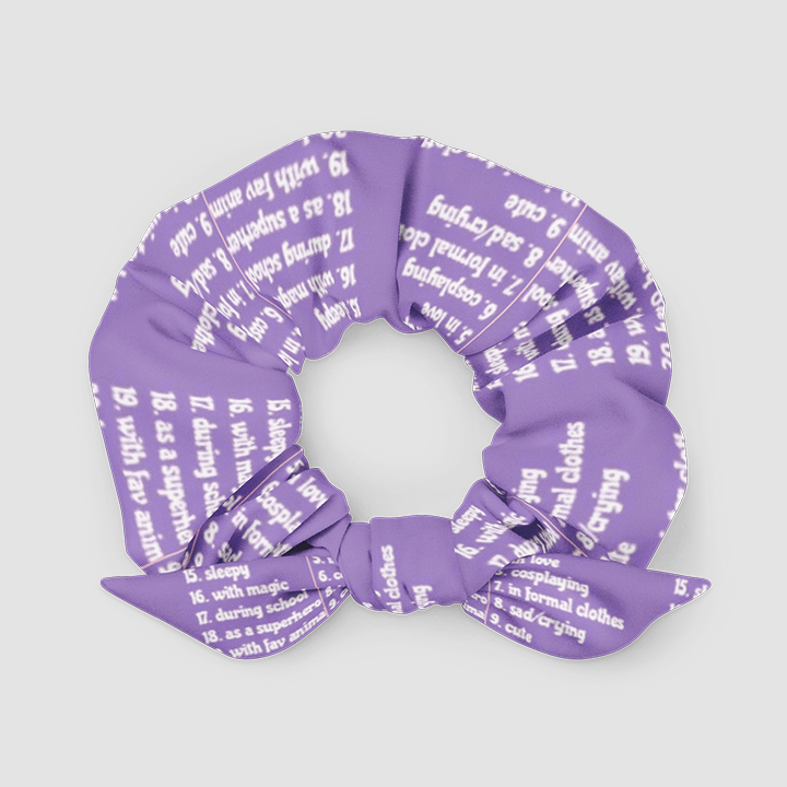 [ rosiebee] Scrunchie 20 day oc challenge product image (4)