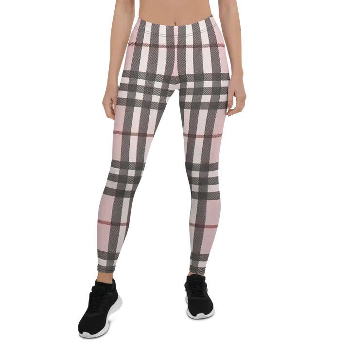 Plaid Perfection Custom Leggings product image (1)