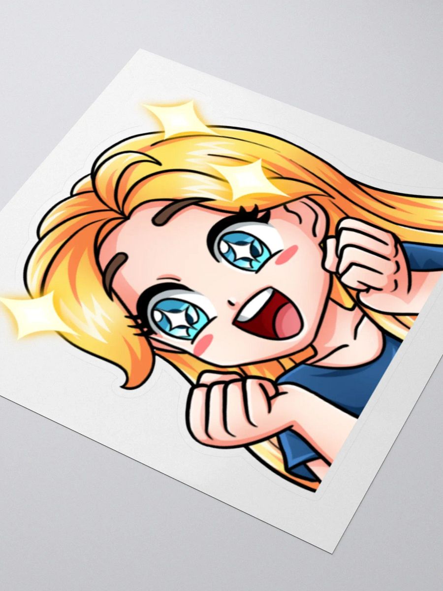 Melissa Excited Emote Sticker product image (3)