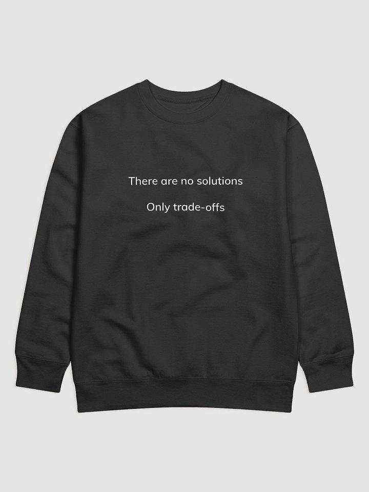 Trade-offs Wisdom Cotton Sweatshirt product image (1)