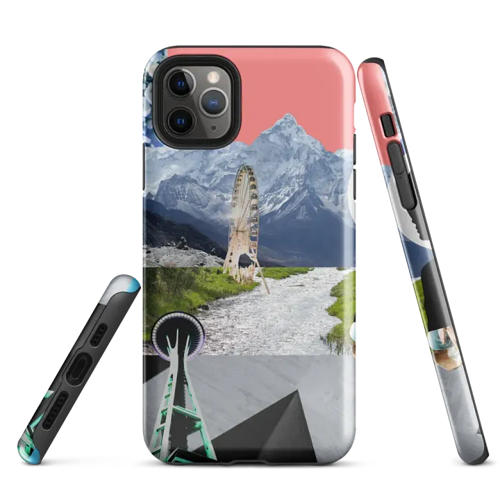 pnw/seattle themed collage iphone case product image (3)