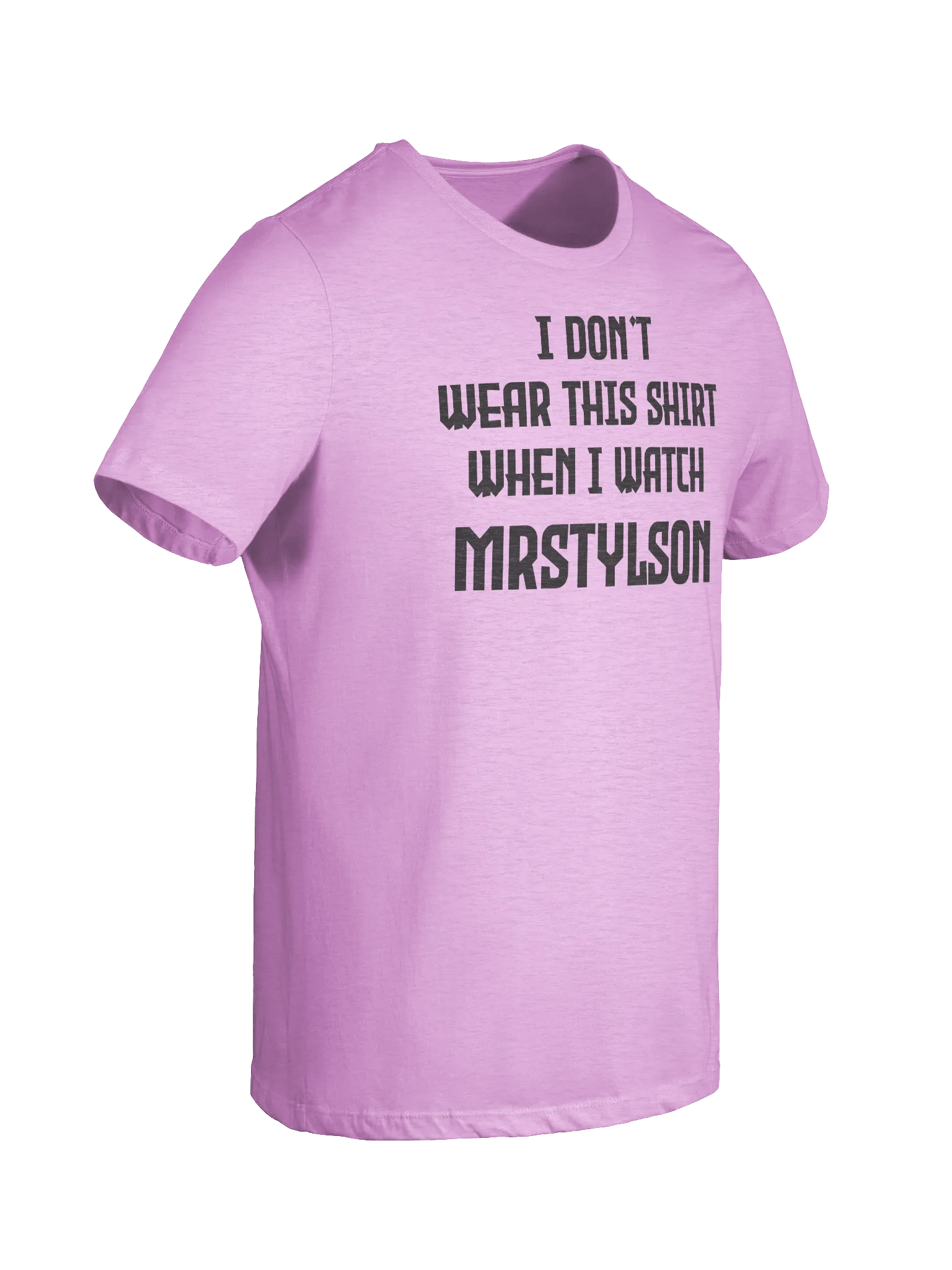 I Don't Wear This Women's T-Shirt (Black Text) product image (19)