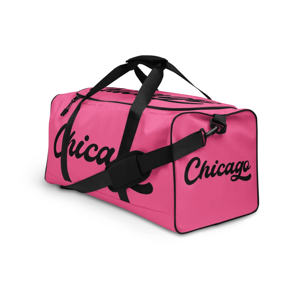 Chicago Script All-Over Duffle Bag product image (3)