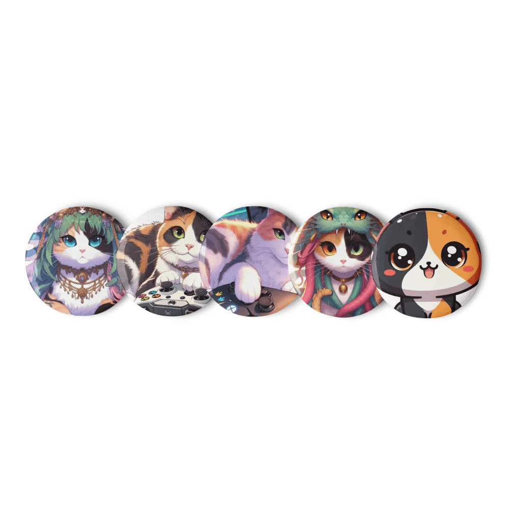 Mythical Feline Enchantment Pin Set product image (3)