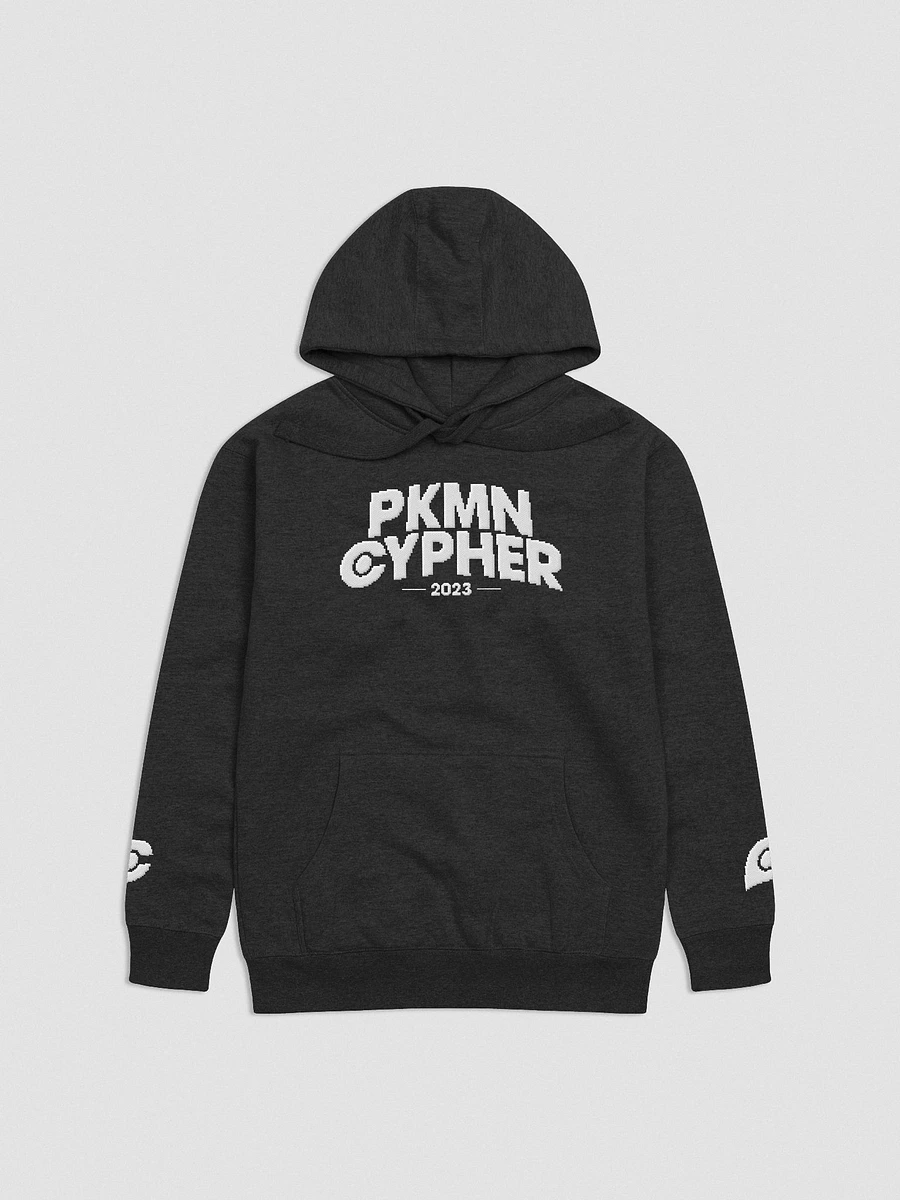 Cypher Logo Hoodie (White Embroidered) product image (8)