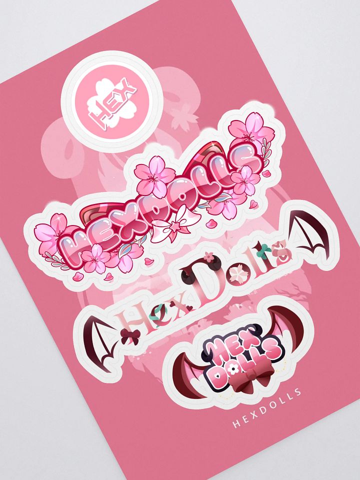 Evolution of Hex Logo Stickers product image (2)