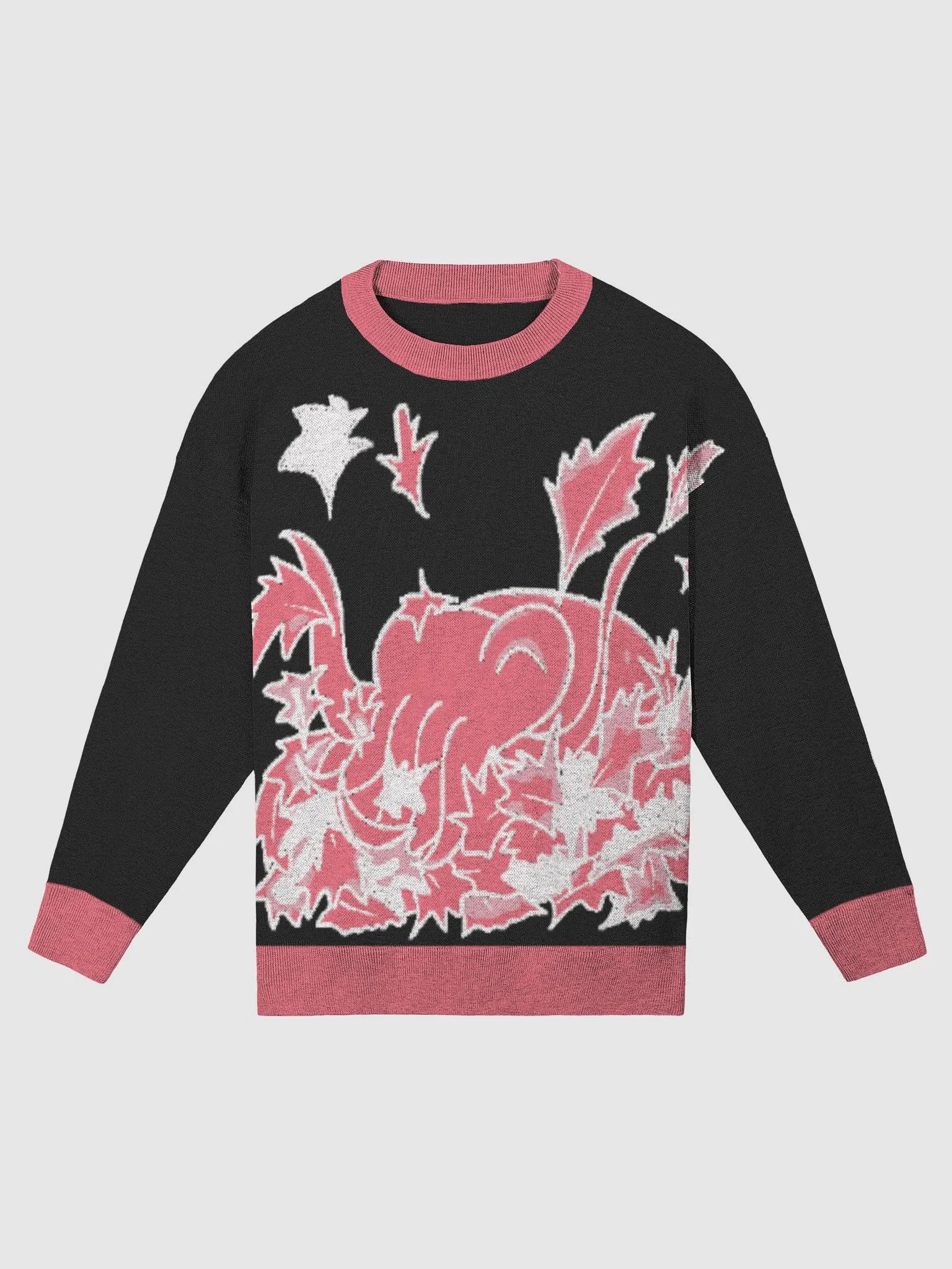 PinkScale Cuttlefish Playing in Leaves Sweater product image (5)
