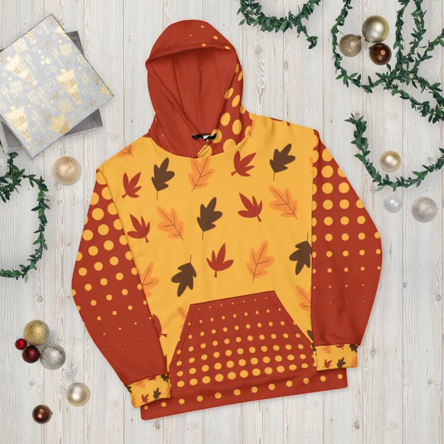 Ochre Leaf Hoodie product image (11)