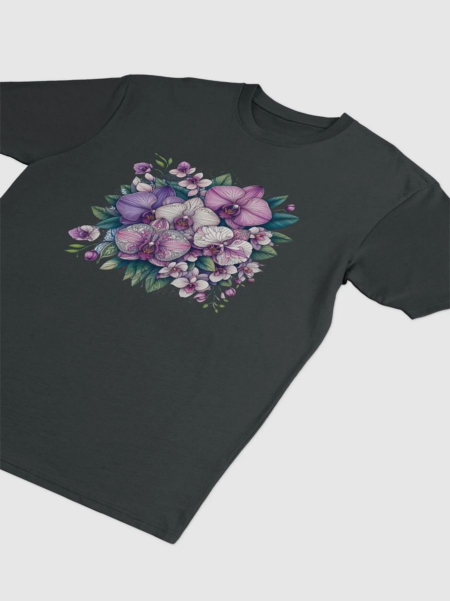 Orchid Oasis Men's Tee | AI Design mandala patterned flowers product image (3)