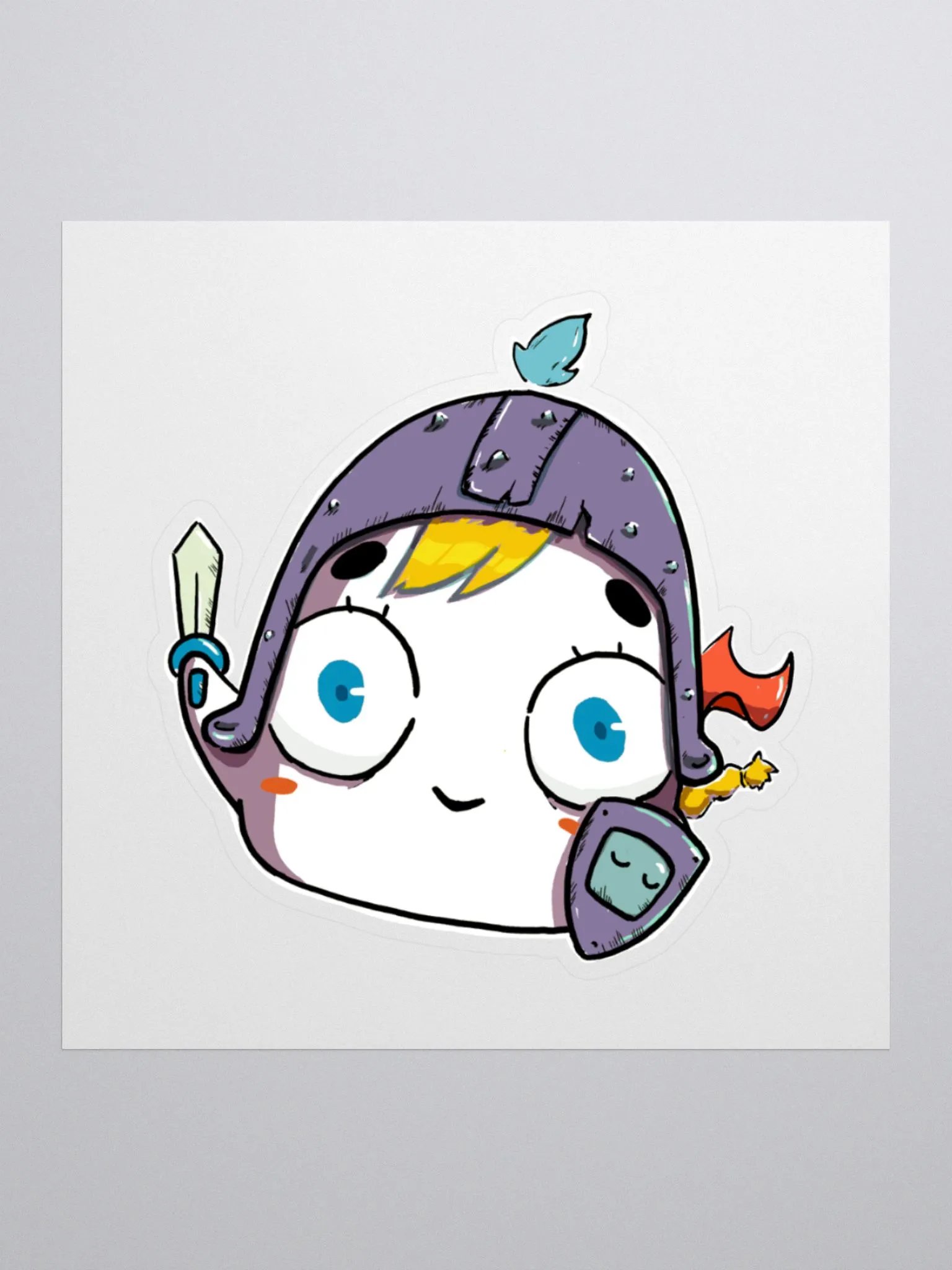 Tofu Knight Sticker product image (1)