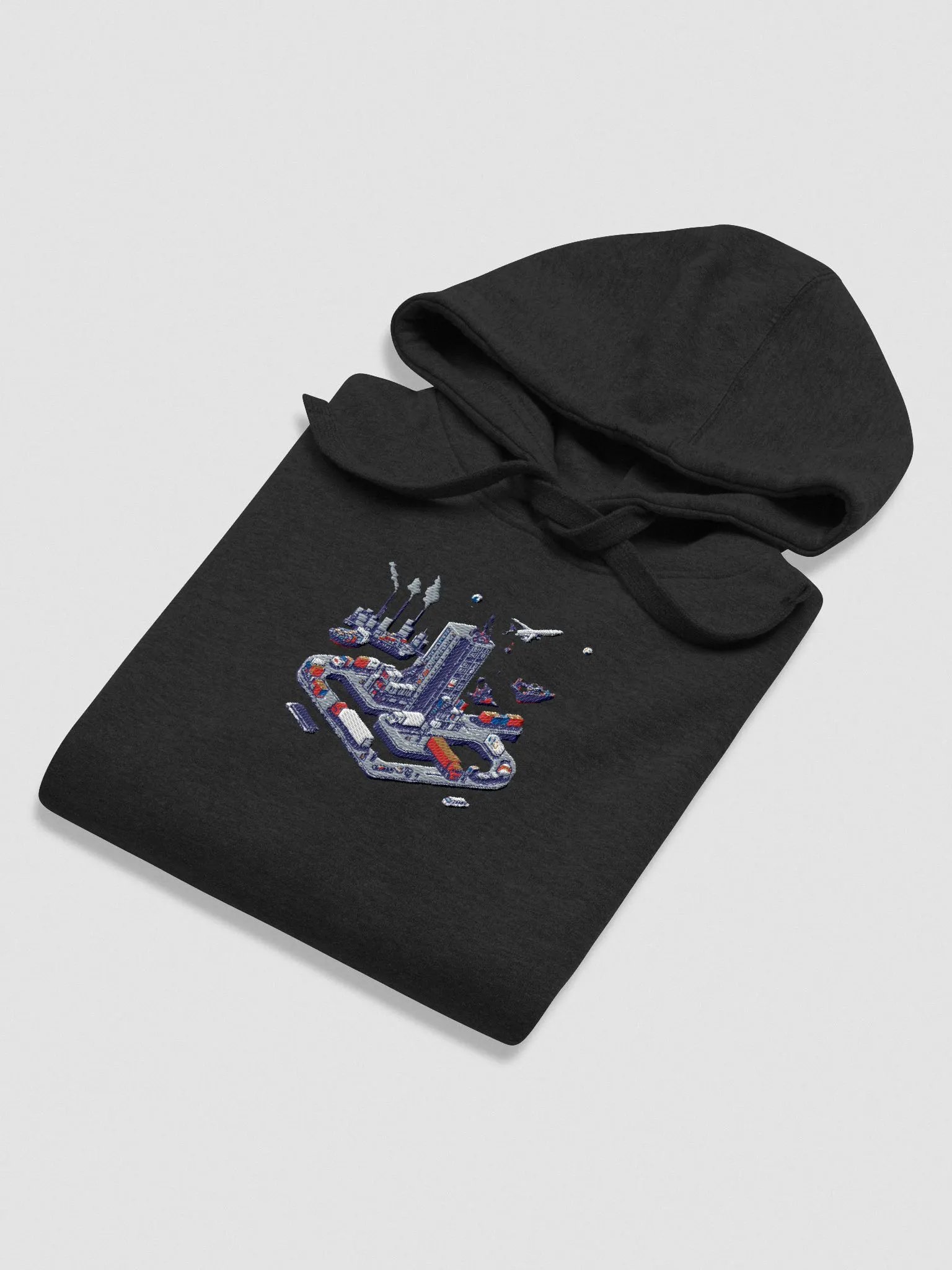 Supply Chain Embroidered Hoodie product image (4)