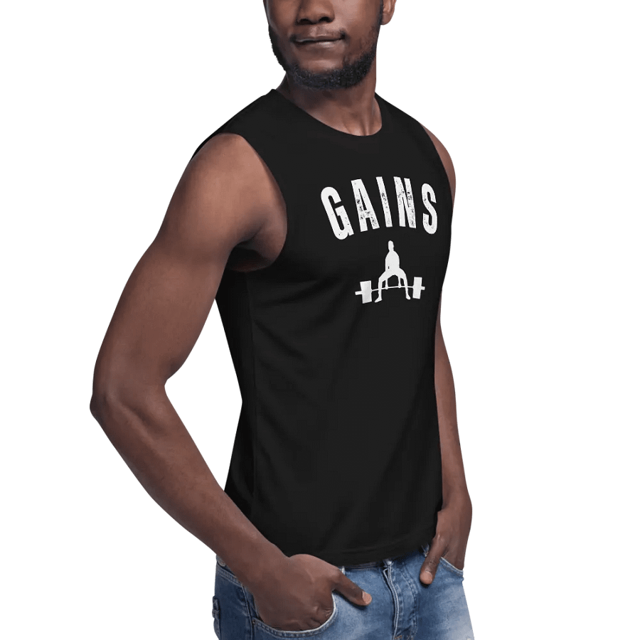 Deadlift Gains Muscle Tank product image (8)