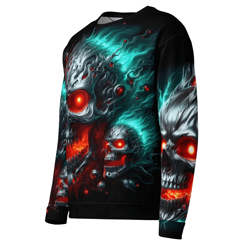 Ethereal Inferno All-Over Print - Unisex Sweatshirt #4 product image (4)