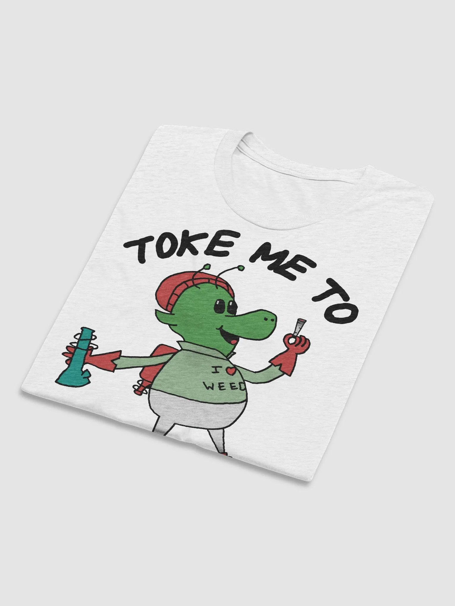 TOKE ME TO YOUR REEFER T-SHIRT [WHITE] product image (5)