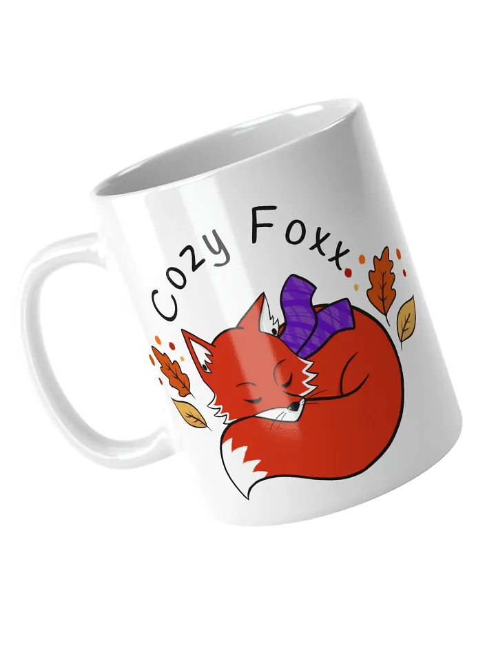 Cozy Foxx Ceramic Mug White product image (2)