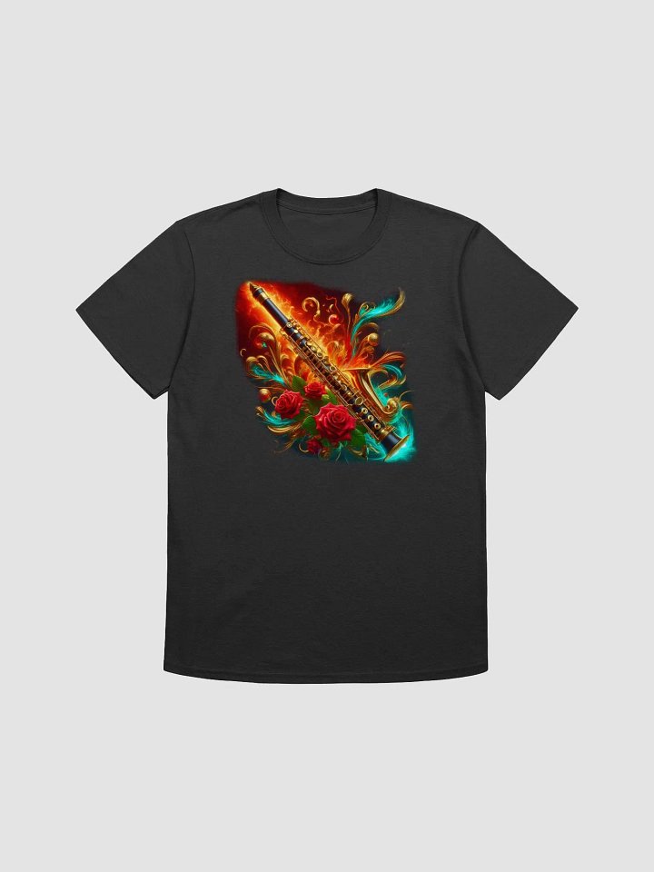 Vibrant Clarinet Serenade - Unisex Clarinet T-Shirt #34 product image (1)