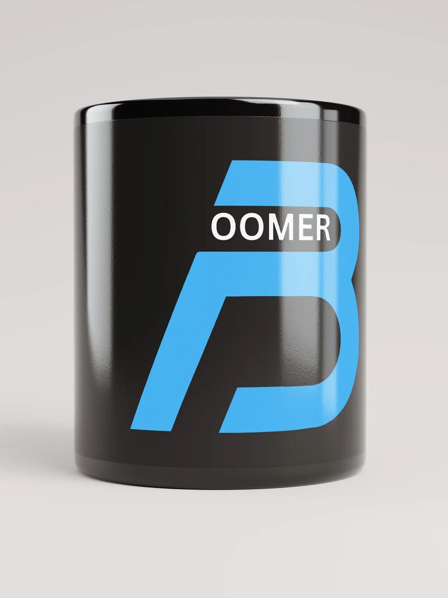 BOOMER-Black Glossy Mug product image (1)