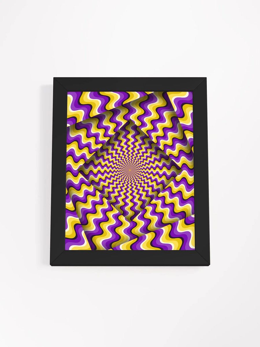 Hypnotic Spiral Matte Poster product image (6)