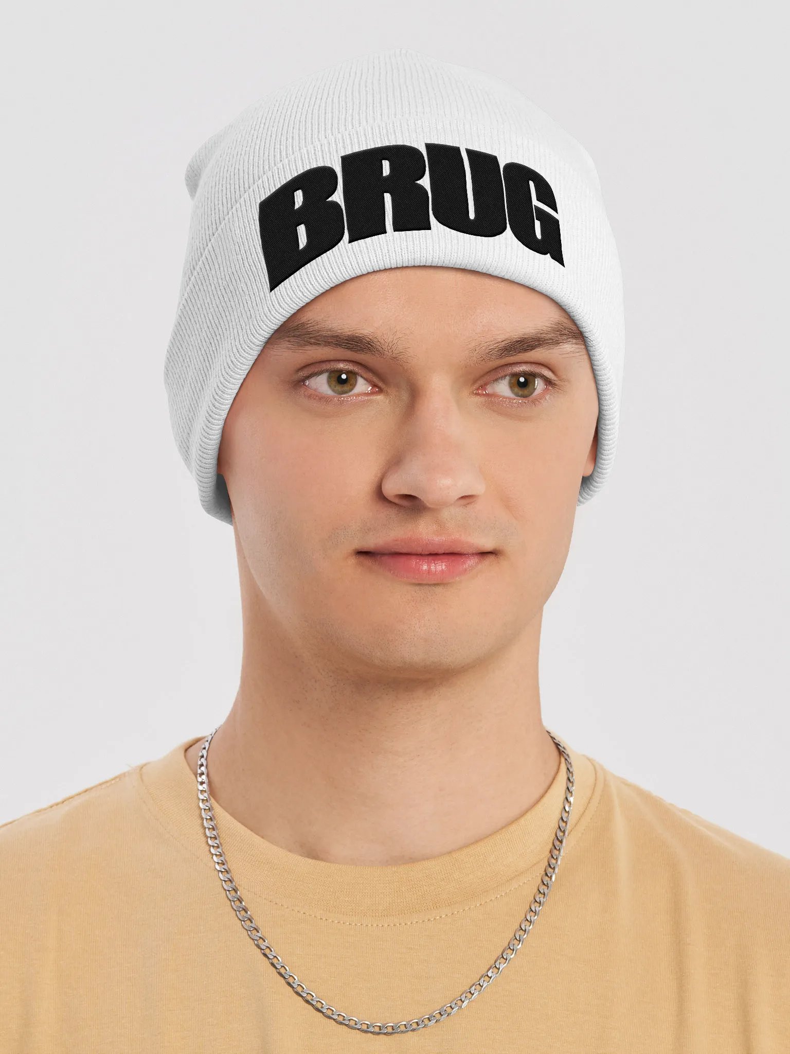 BRUG Beanie - White product image (6)