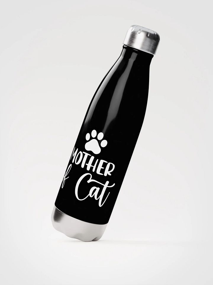 MOTHER of Cat Stainless Steel Water Bottle product image (2)