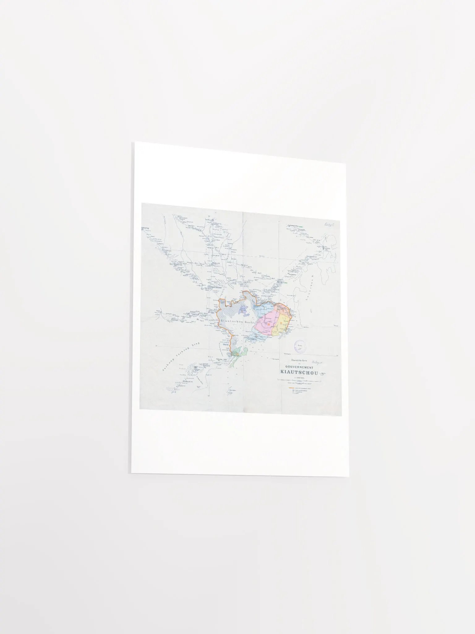 Map 1898 - German Protectorate Kiautschou product image (35)