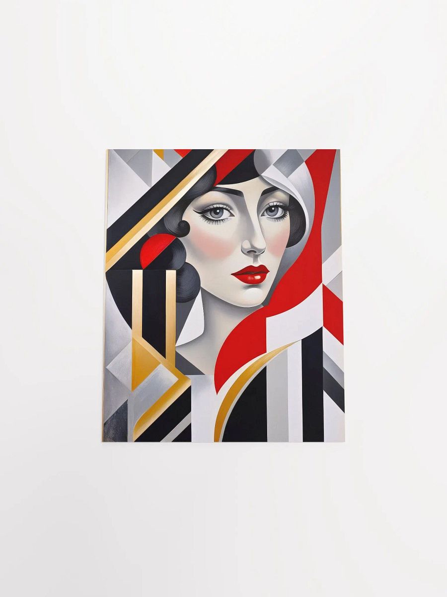 Scarlet Lady - Poster - Small and Standard Sizes - 8x10-11x14-12x16-16x20 Inches product image (4)