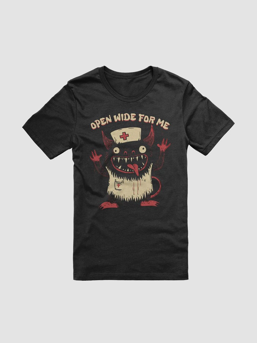 Open Wide for Me Demon Nurse Unisex T-Shirt product image (2)
