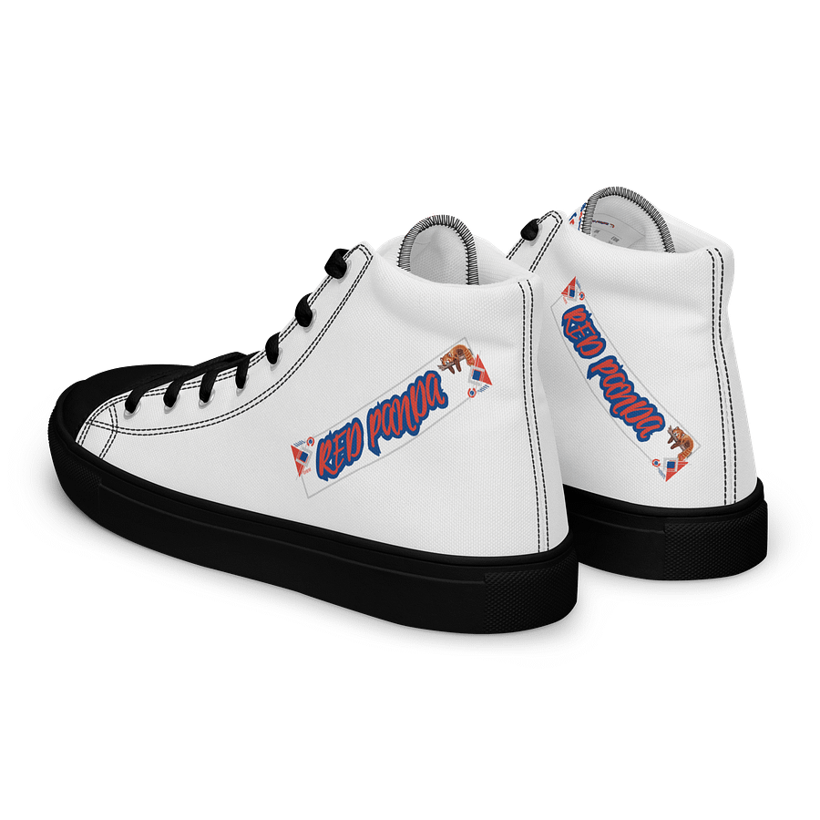 "Zzz" RED PANDAHigh Top Canvas Shoes product image (5)