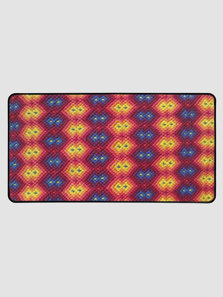 Red and Blue Desk Mat product image (1)