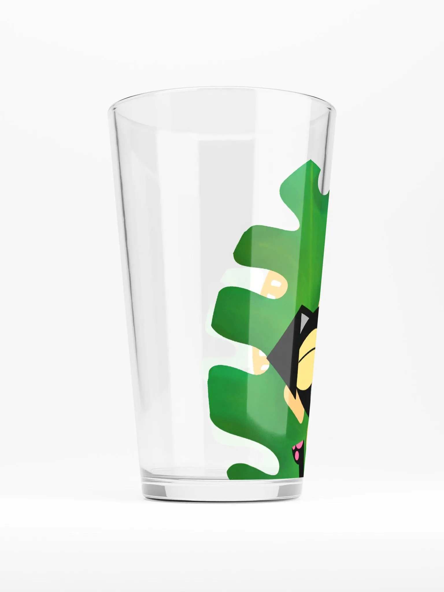 'Inhale. Exhale.' Glass Cup product image (2)